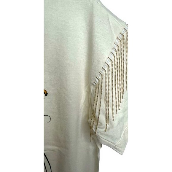 Messy Buns, Lazy Days Nashville Rock & Roll T-Shirt MEDIUM - Picture 7 of 11